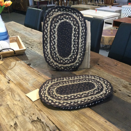 Braided Placemats - Oval 13"x19"