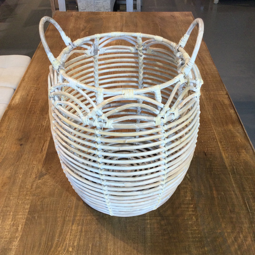 Handcrafted kubu designer baskets