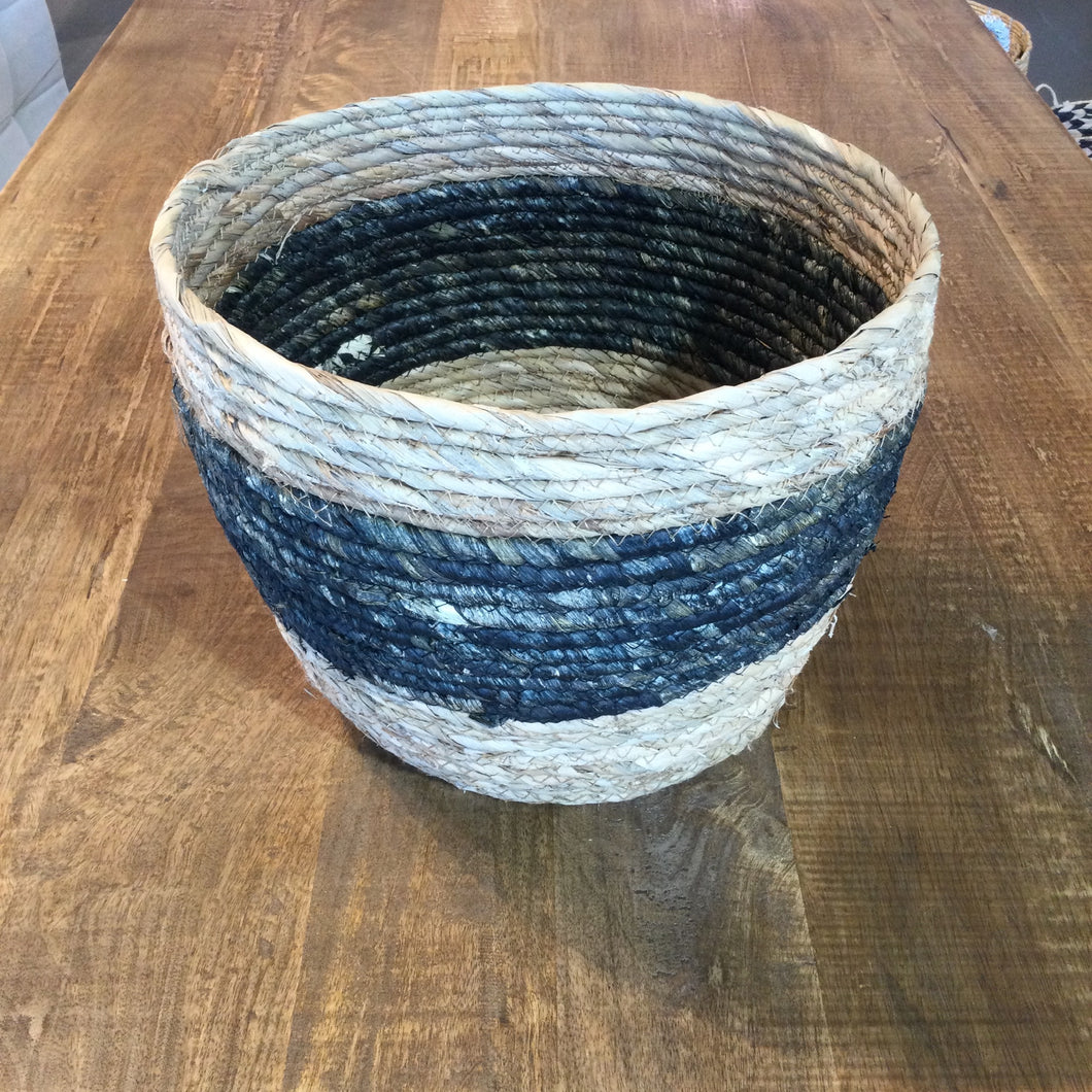 Round Striped Baskets