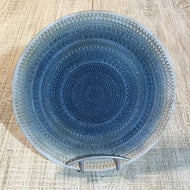 Blue Splash textured plate