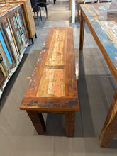 Load image into Gallery viewer, Eco-Harmony Rustic Dining Bench
