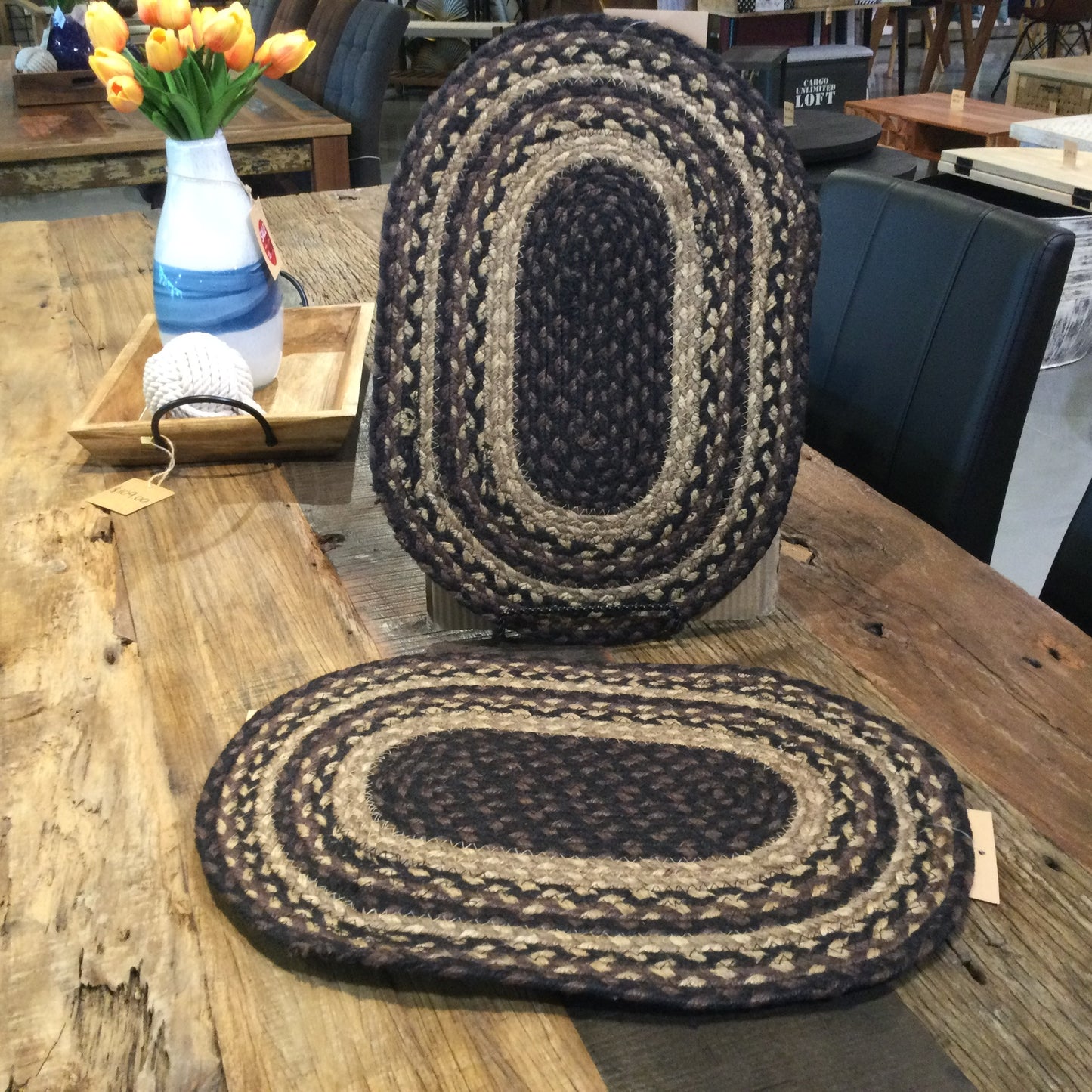 Braided Placemats - Oval 10"x15"