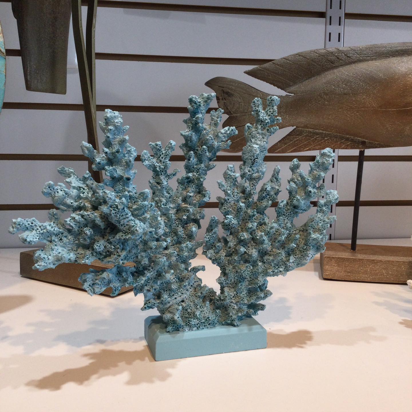 Coral turquoise 10 inch tree