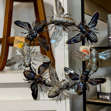 Load image into Gallery viewer, Fireflies in a ring Metal Art
