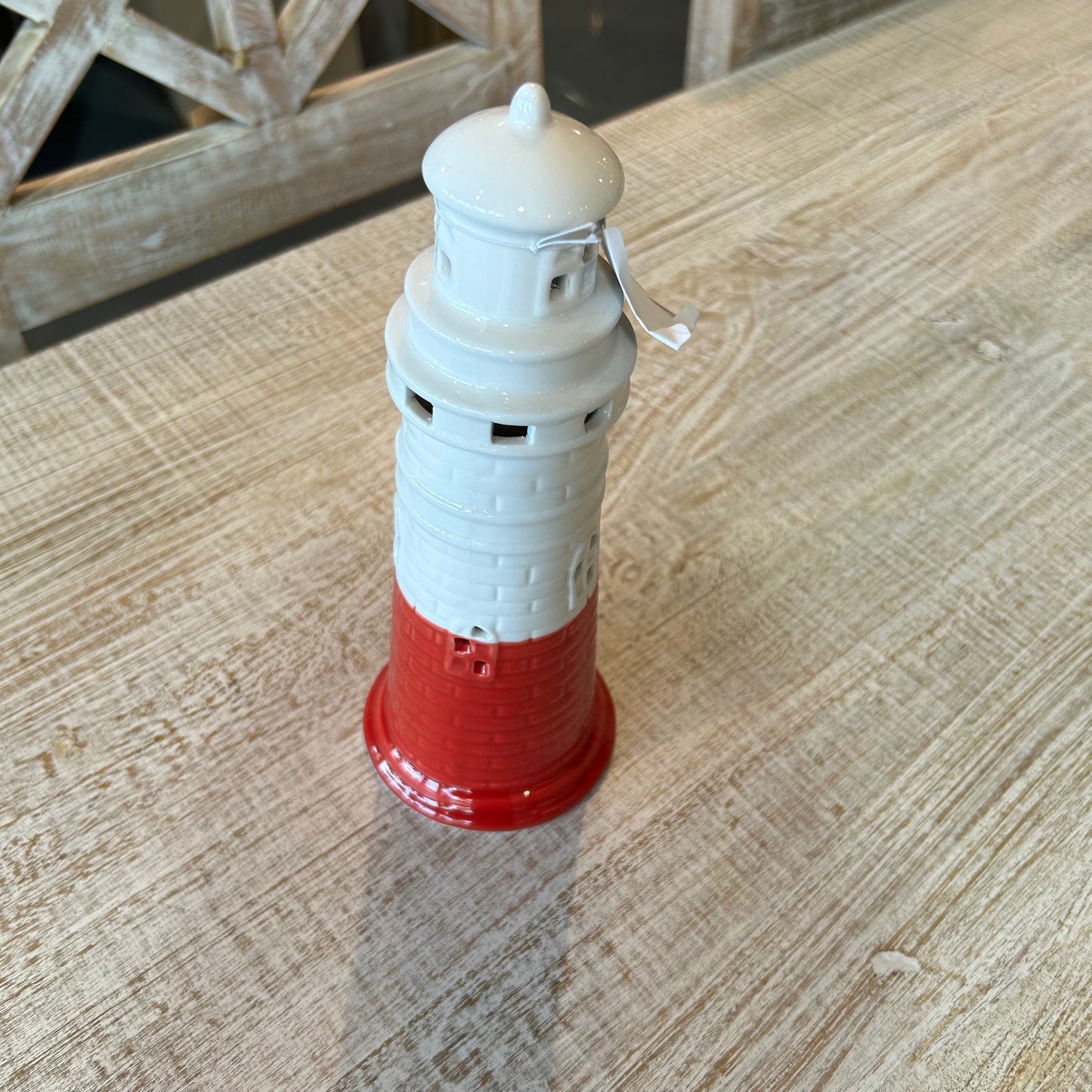 Red LED lighthouse