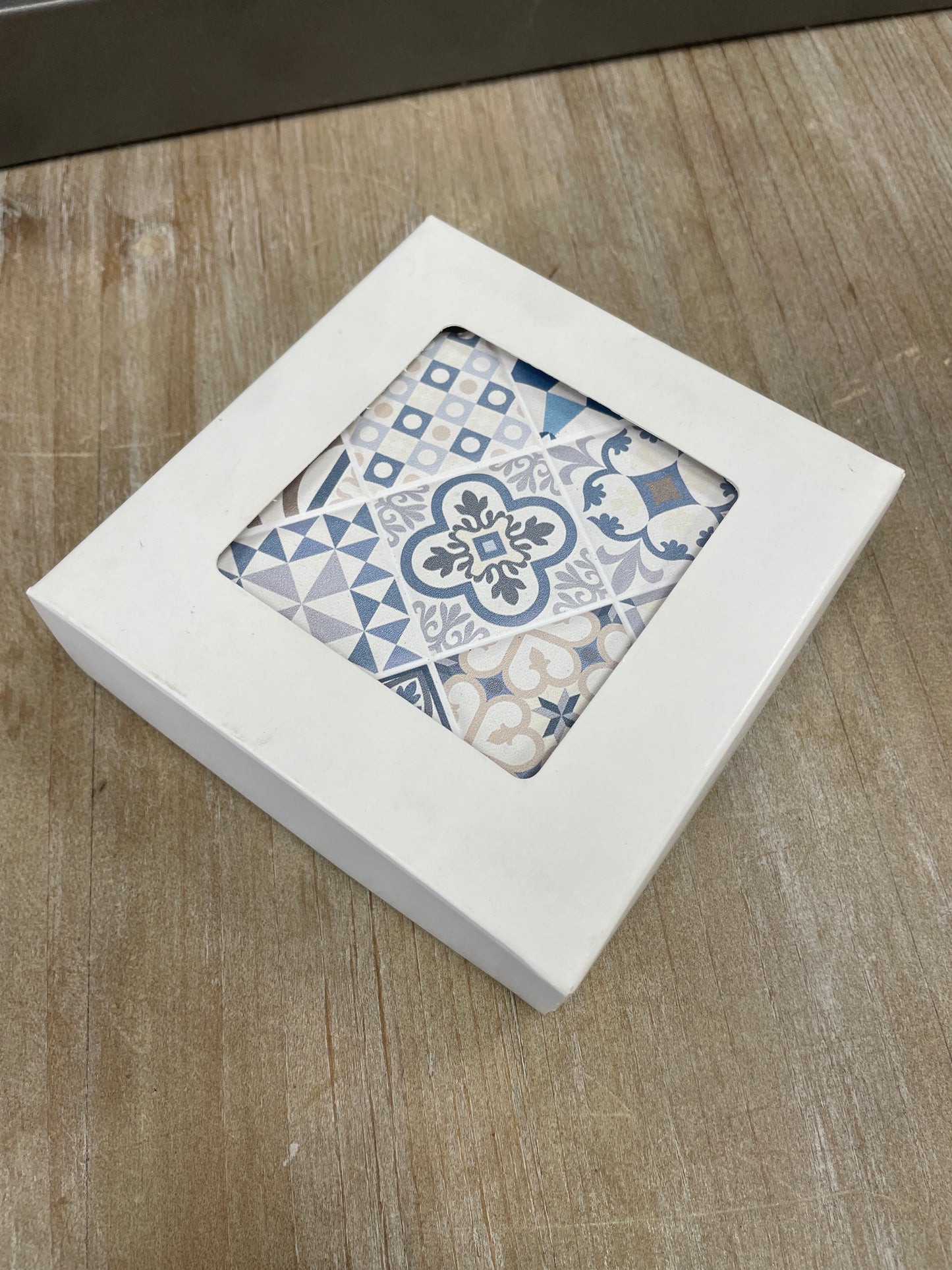 Round ceramic coasters (set of 4)