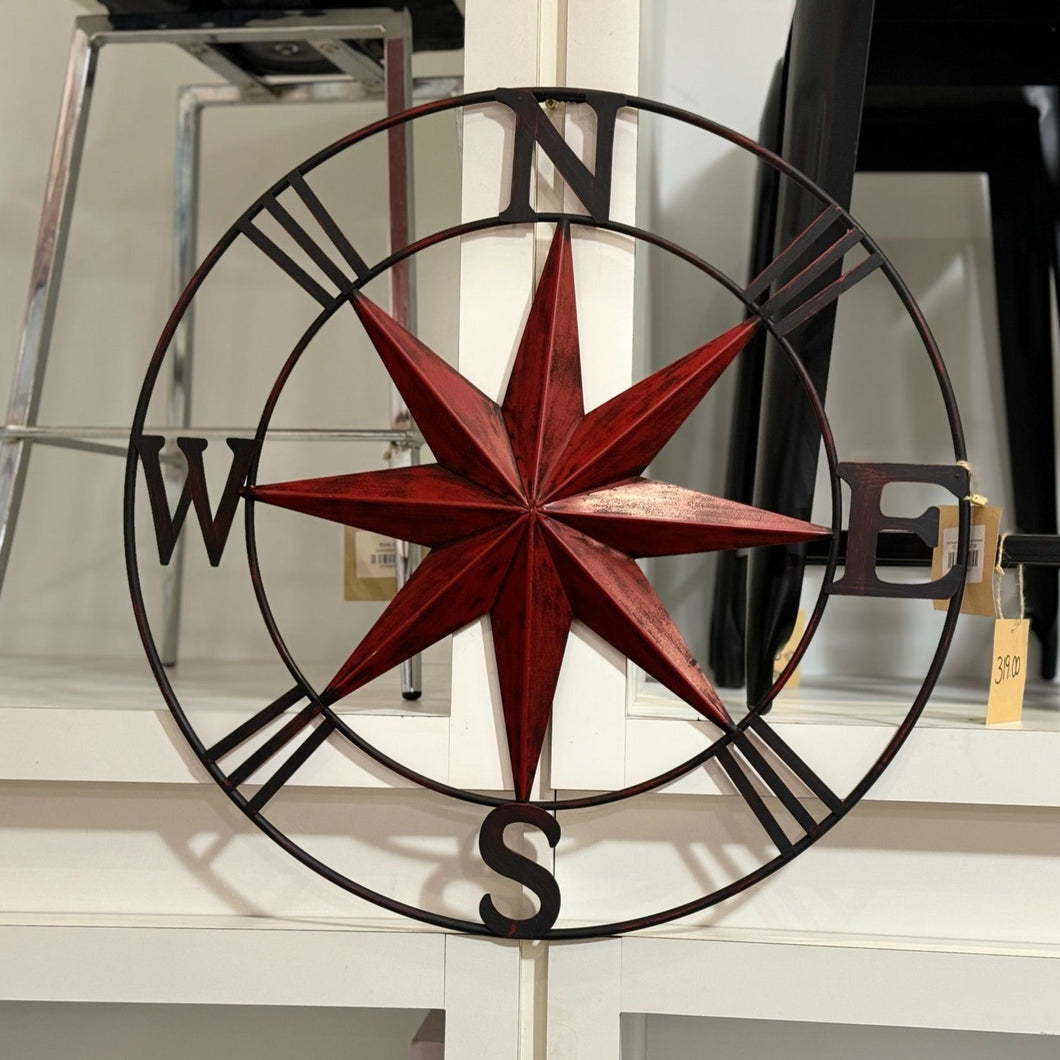 Star Navigation Metal wall Art Compass