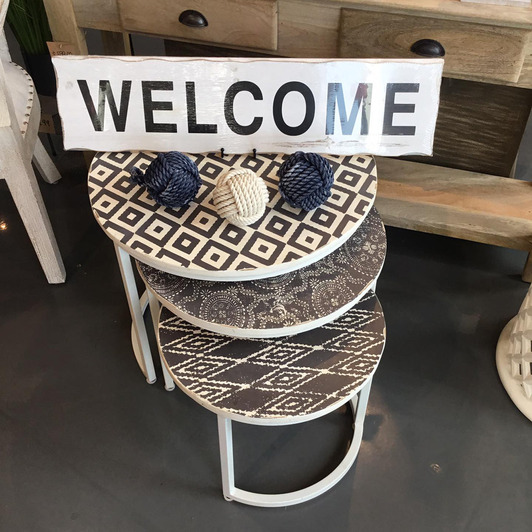 Danny set of three nesting tables