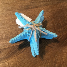 Load image into Gallery viewer, Set of 2 blue starfish
