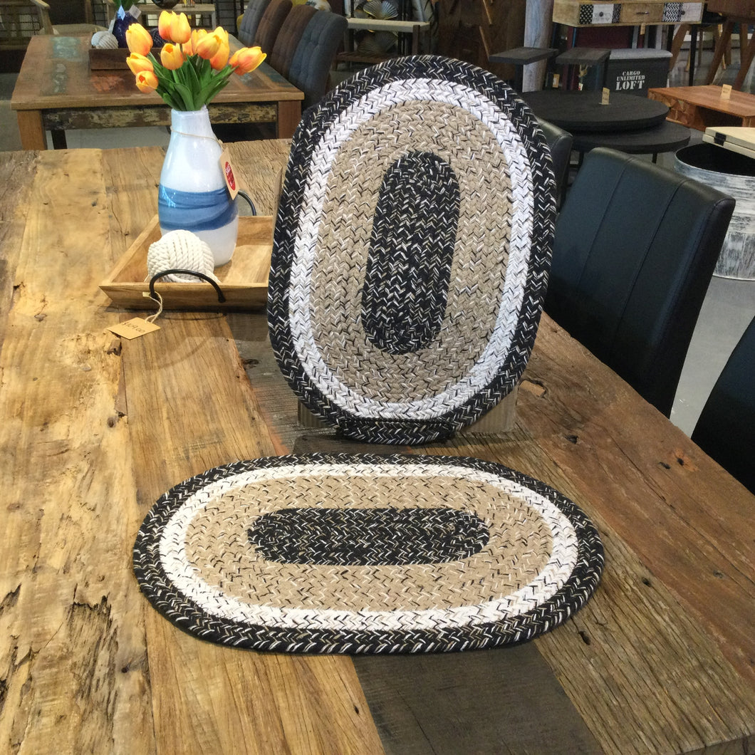 Braided Placemats - Oval 10