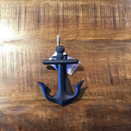 Cast Iron Anchor Black door knocker