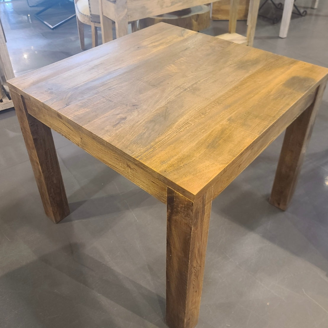 35 inch square pub style dining table