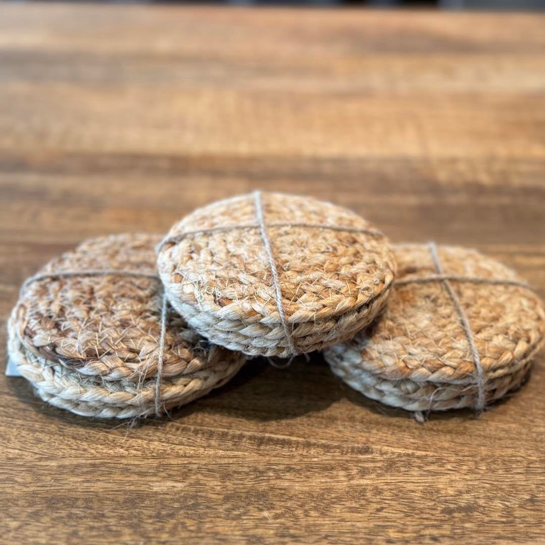 Jute Coaster, Set of 4