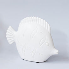 Load image into Gallery viewer, Small White Ceramic Fish
