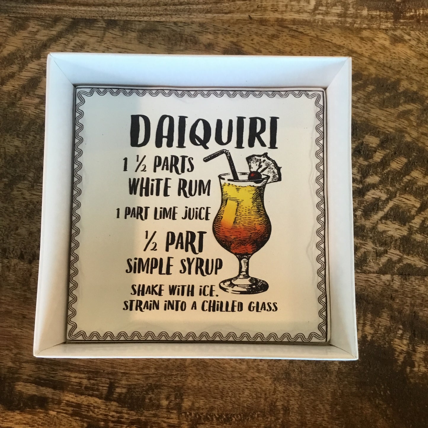 Drink Recipes Ceramic Coasters (Set of 4)