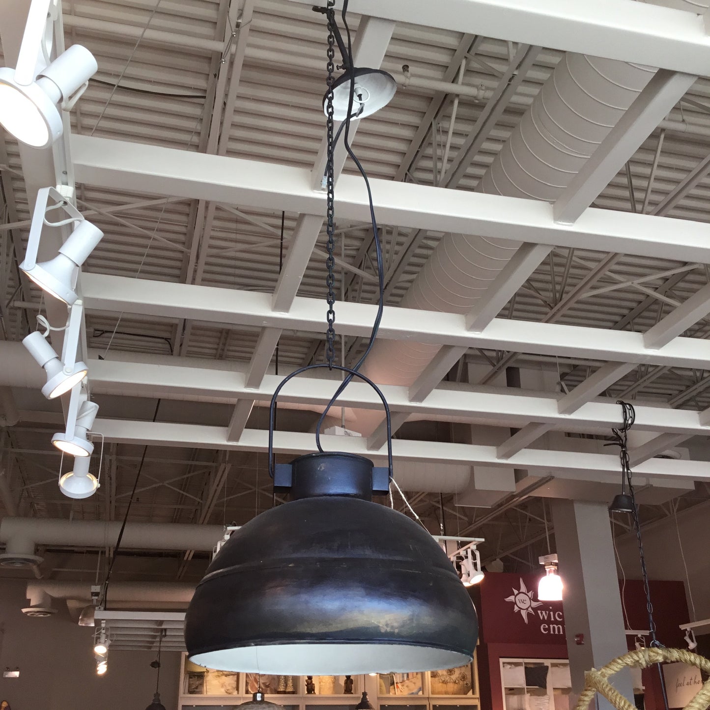 Assorted Industrial Ceiling Lamps