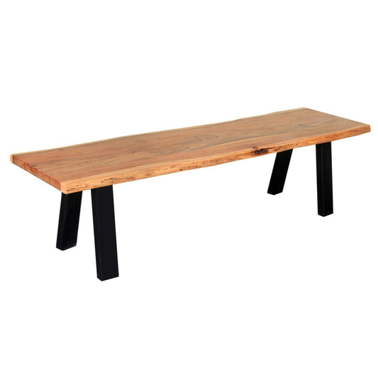 Avalanche 62 inch Natural Acacia Wood Bench