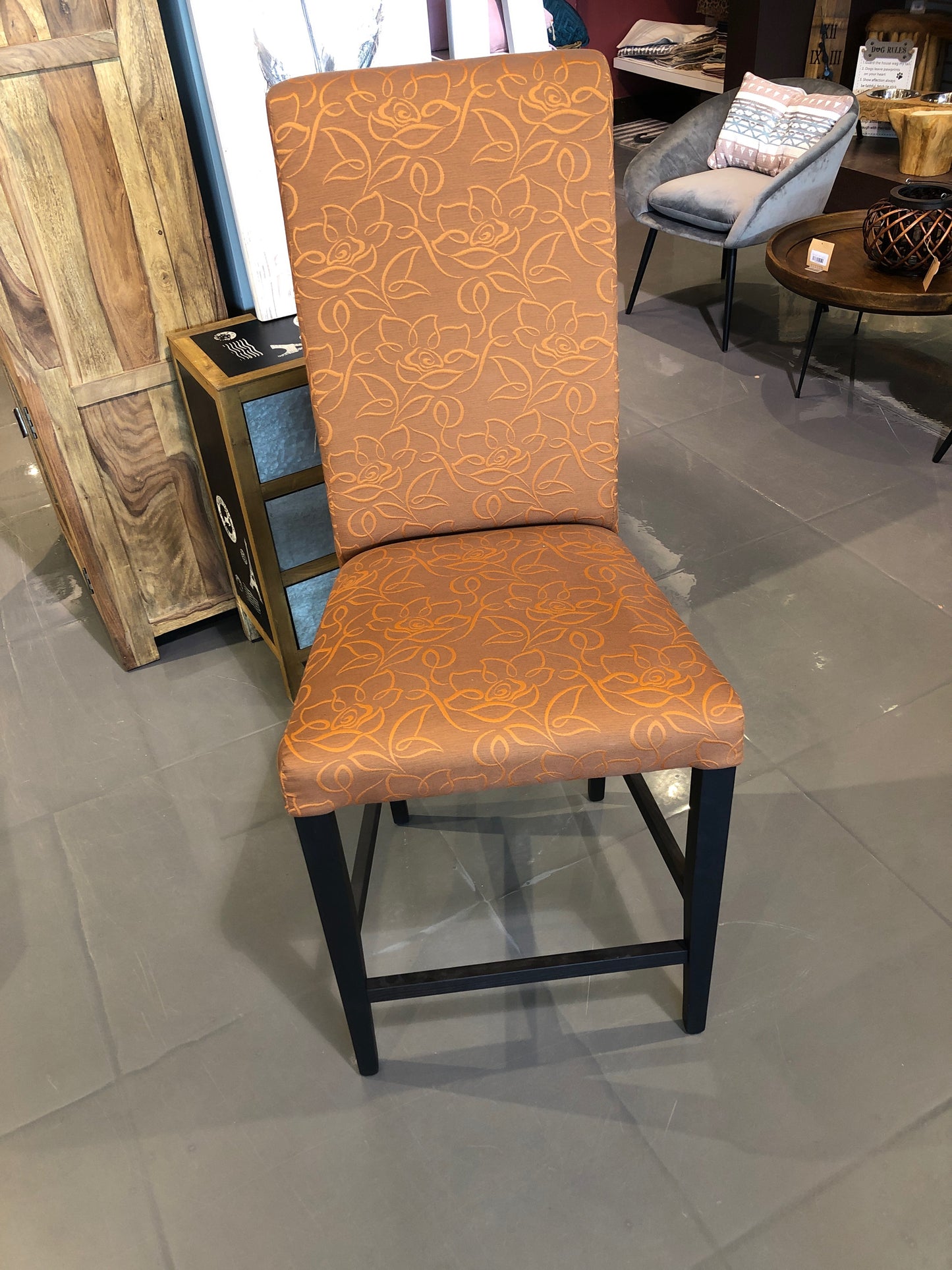 Bromwich Pumpkin bar stool