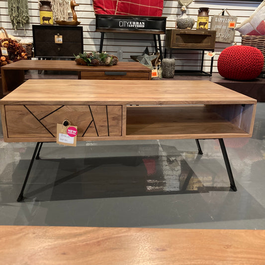 Swift Acacia wood Coffee Table