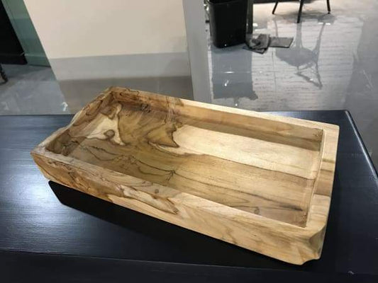 Rectangular Wood Tray