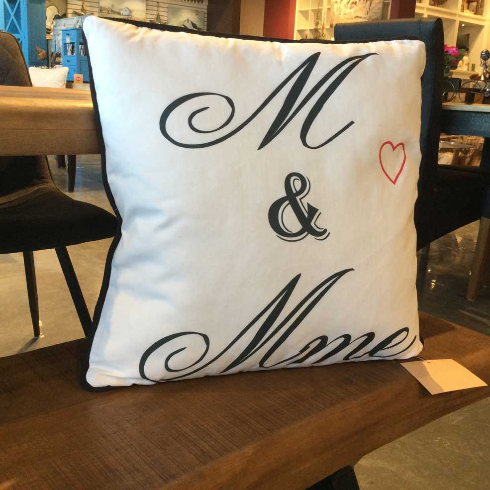 Reversible Throw Pillow