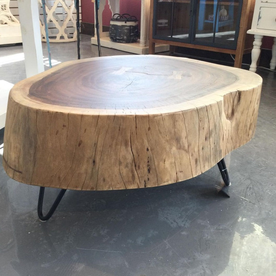 Tree Pad Root Acacia Wood Coffee Table