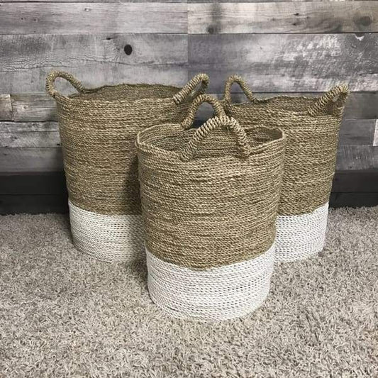 Handcrafted wicker Baskets*