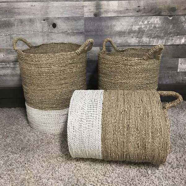 Handcrafted wicker Baskets*