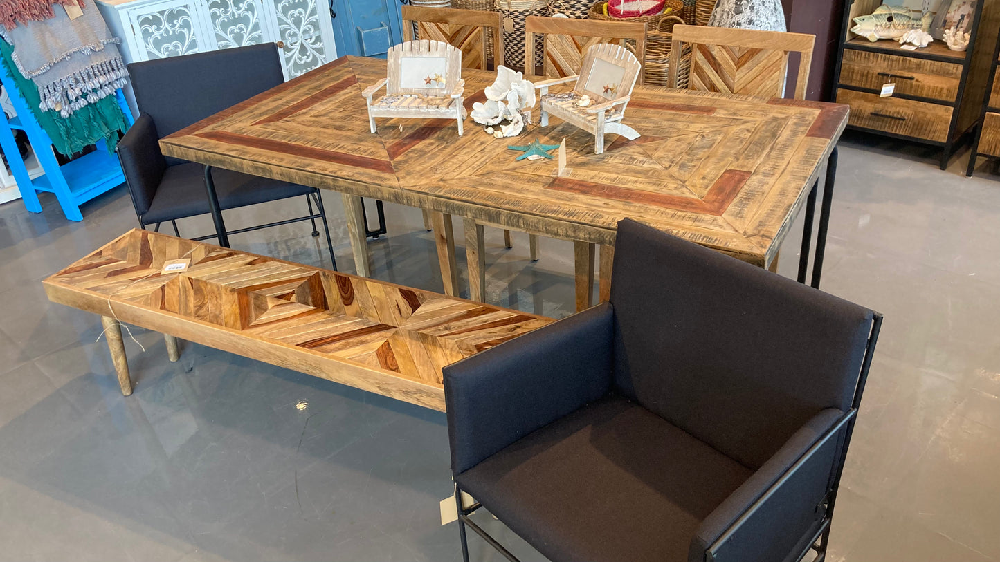 72 inch Modern Rustic Dining table