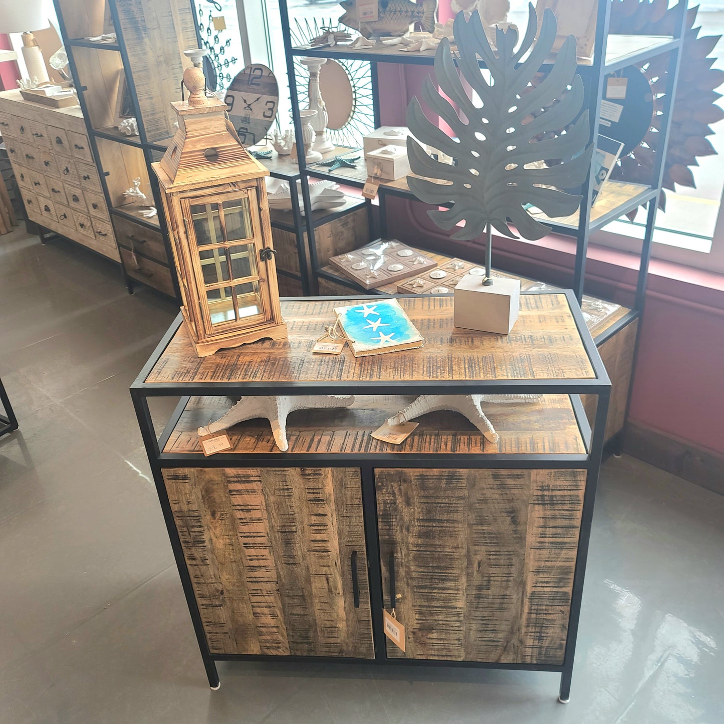 Small Solace Mango Wood Buffet Cabinet