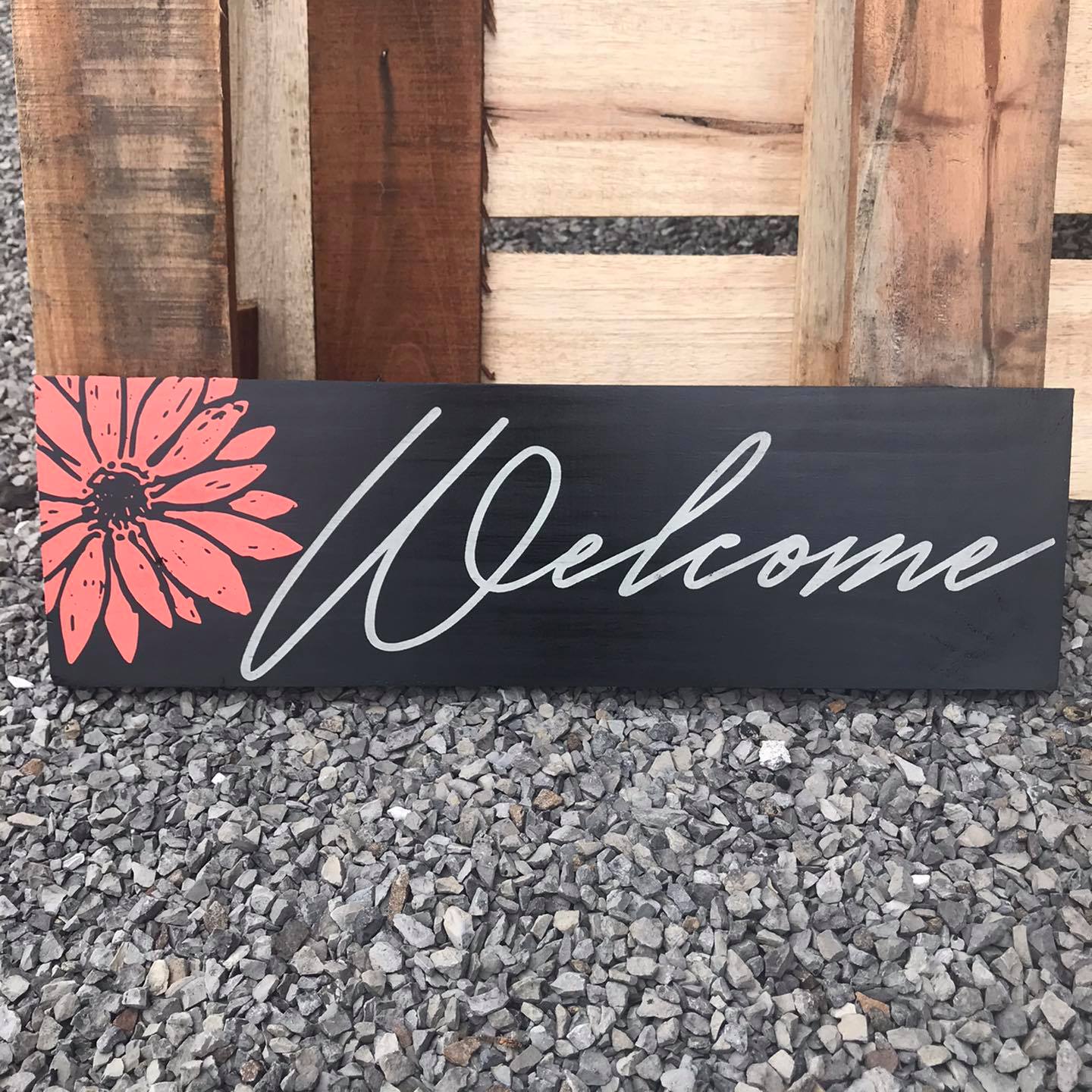 Assorted Canadian Made Welcome Signs